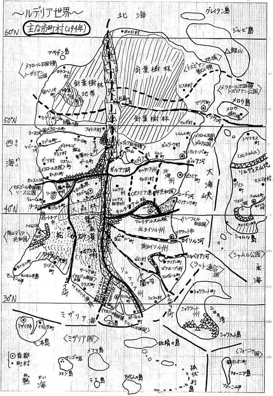 森の地図